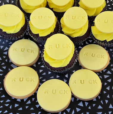 R U OK day custom cupcakes bicuits
